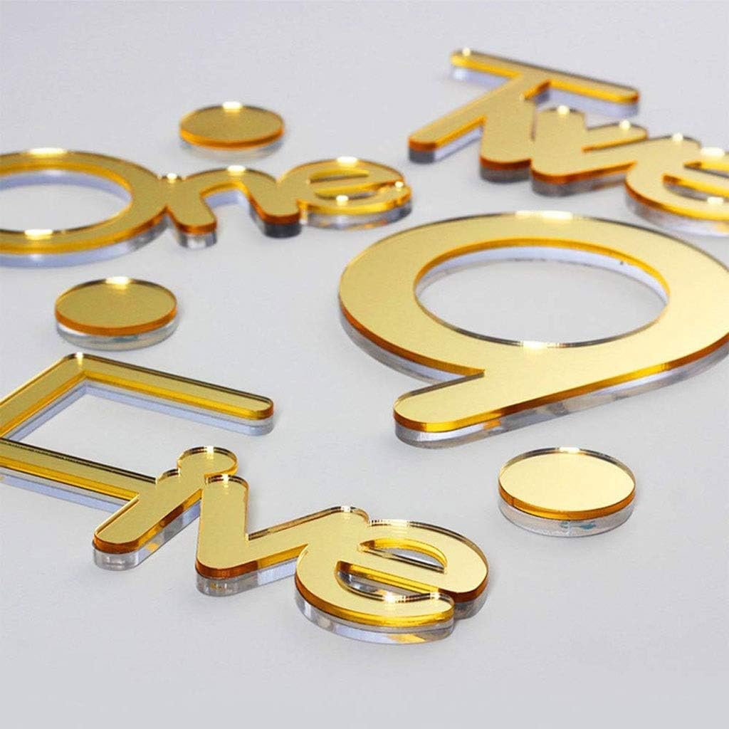 ساعة حائط DIY بتصميم ثلاثي الأبعاد حديث