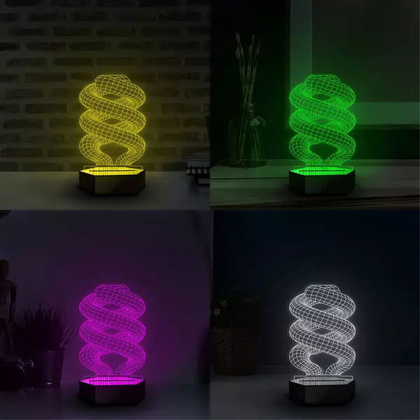Hilux 3D Illusion Lamp