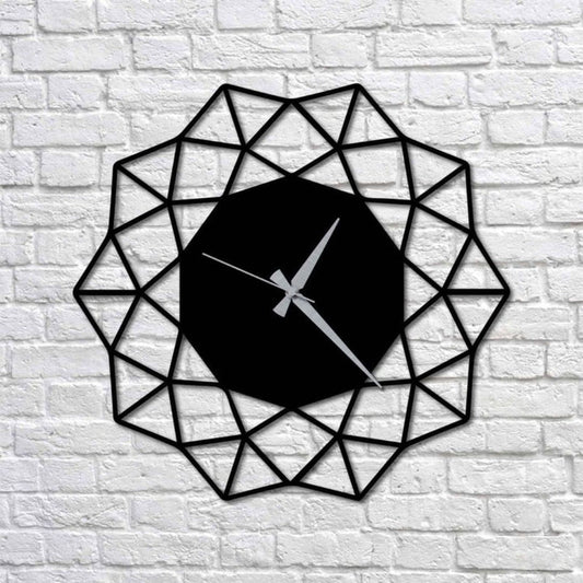 Arabic Star 3D Wall Clock
