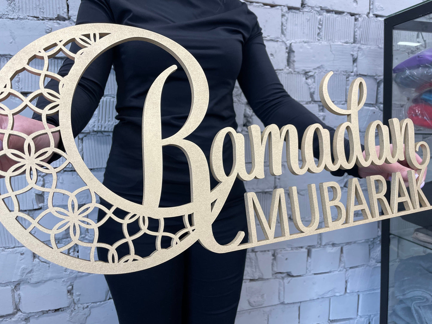 ديكورات رمضان، ديكورات رمضان، لافتة رمضان، لافتة رمضان مبارك